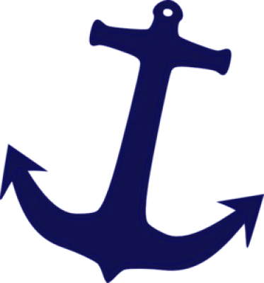 Nautical Anchor PNG – Simple Design