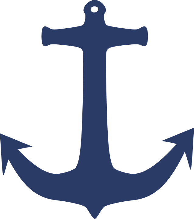 Anchor Clipart PNG – Transparent Background 6