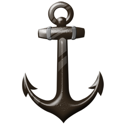 Anchor Clipart PNG – Transparent Background 10