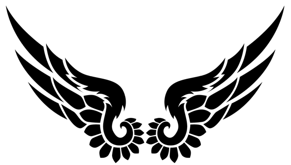 Beautiful Angel Wings PNG Clipart 13