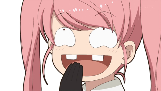 Cute Anime Character Face PNG 2