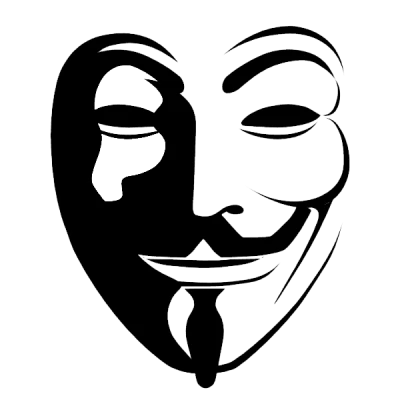 Anonymous Mask PNG – Transparent Background