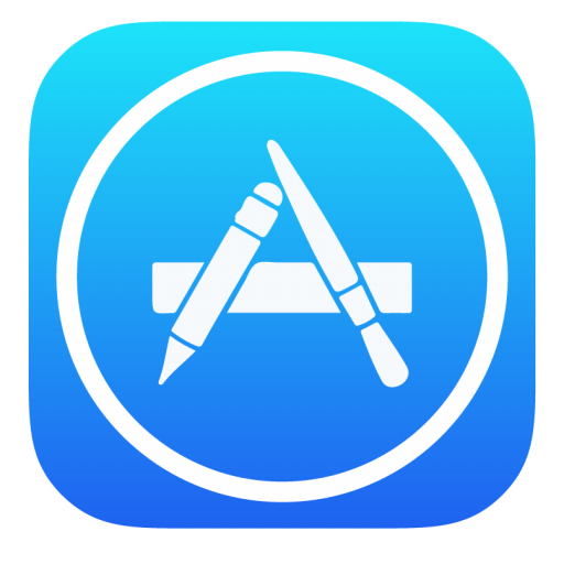 Apple App Store & Mac App Store Logo PNG – Transparent Background 2
