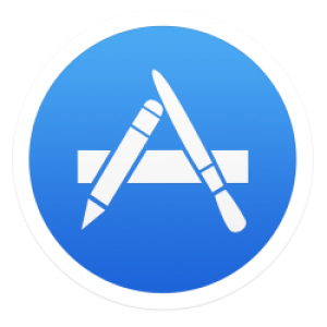 Apple App Store & Mac App Store Logo PNG – Transparent Background 3