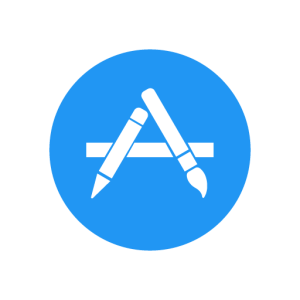 Apple App Store & Mac App Store Logo PNG – Transparent Background 7