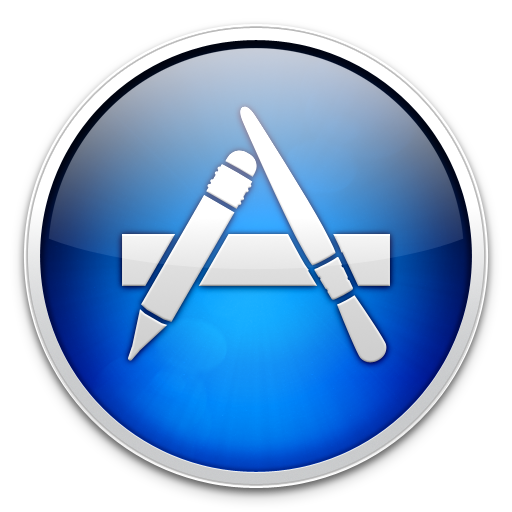 Apple App Store & Mac App Store Logo PNG – Transparent Background 13