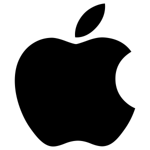 Apple Logo PNG – Transparent Background 2