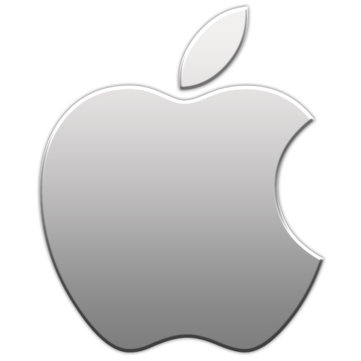 Apple Logo PNG – Transparent Background 7