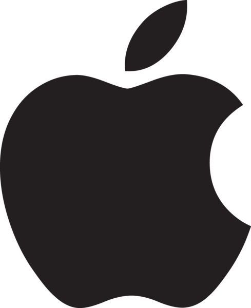 Apple Logo PNG – Transparent Background 12