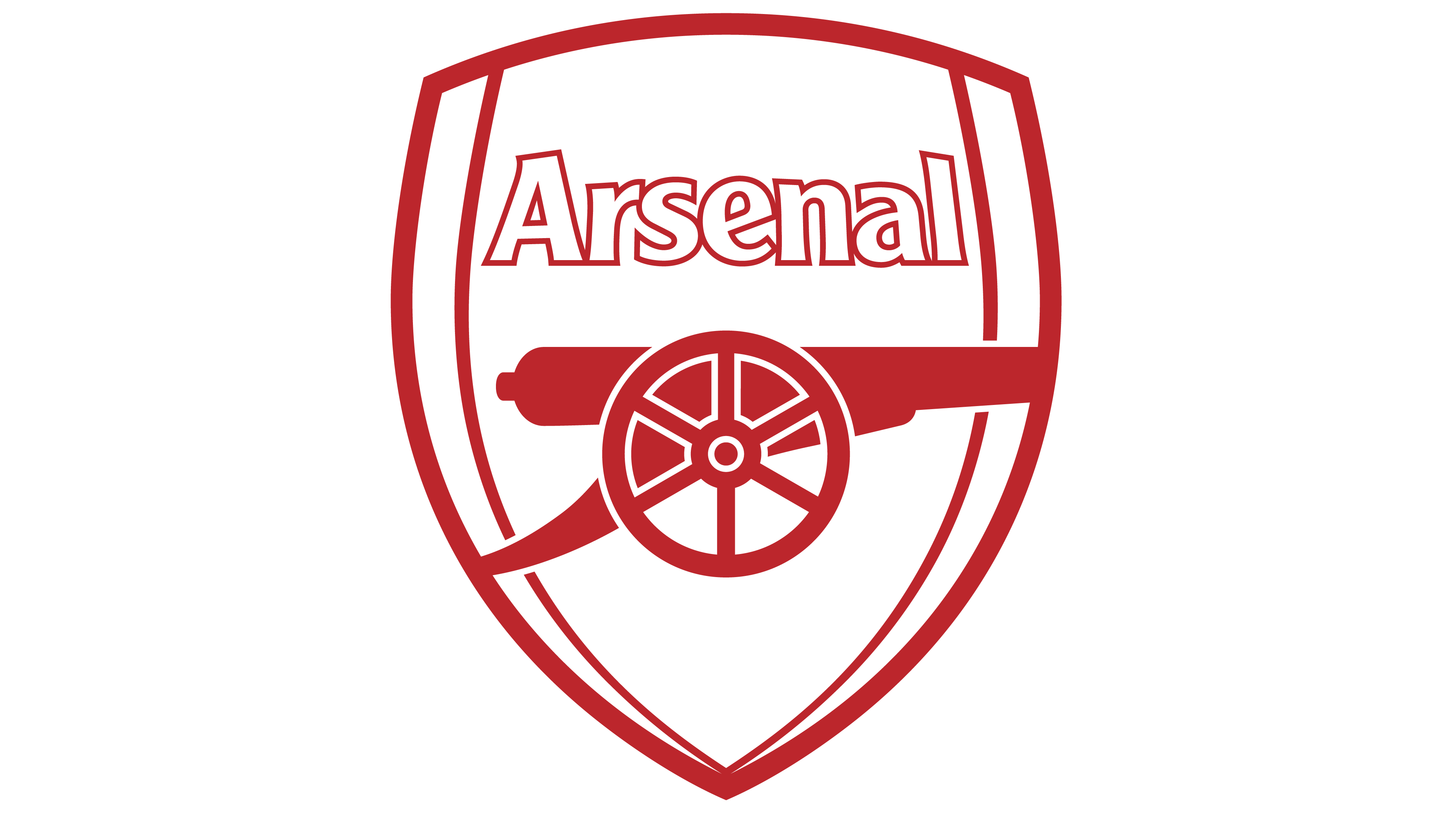 Arsenal Logo Symbol PNG – Transparent Background 7