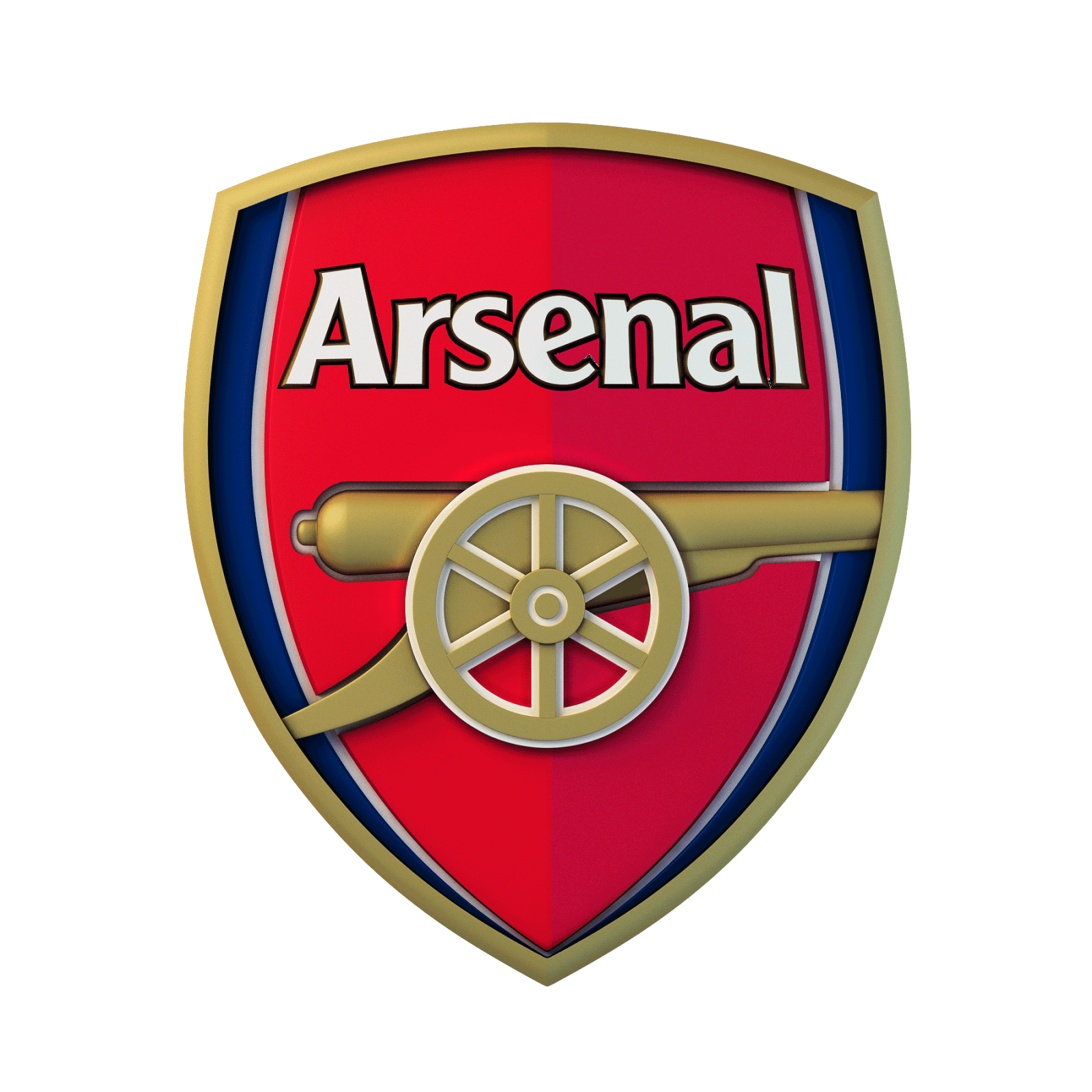 Arsenal Logo Symbol PNG – Transparent Background 16