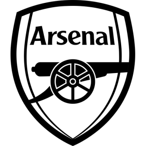 Arsenal Logo Symbol PNG – Transparent Background 19