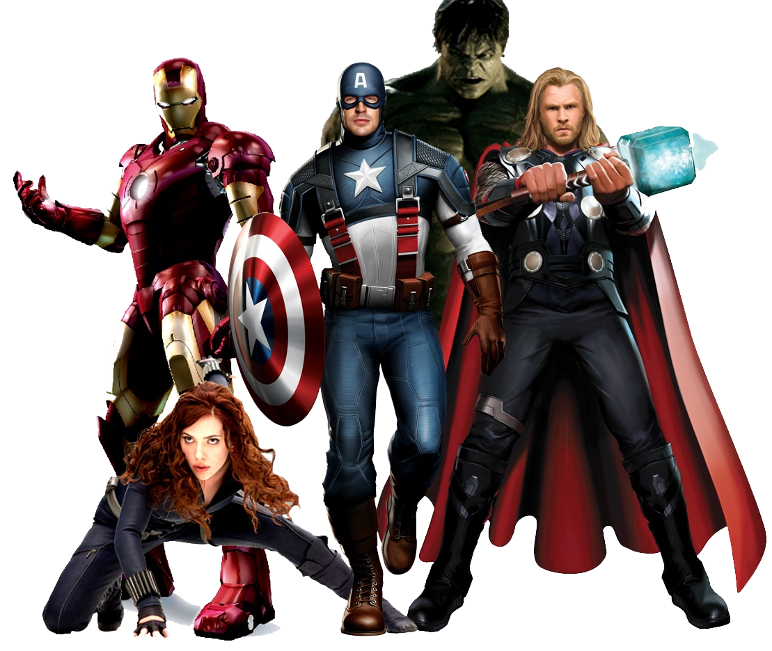 Avengers PNG Logo – Transparent Background 8