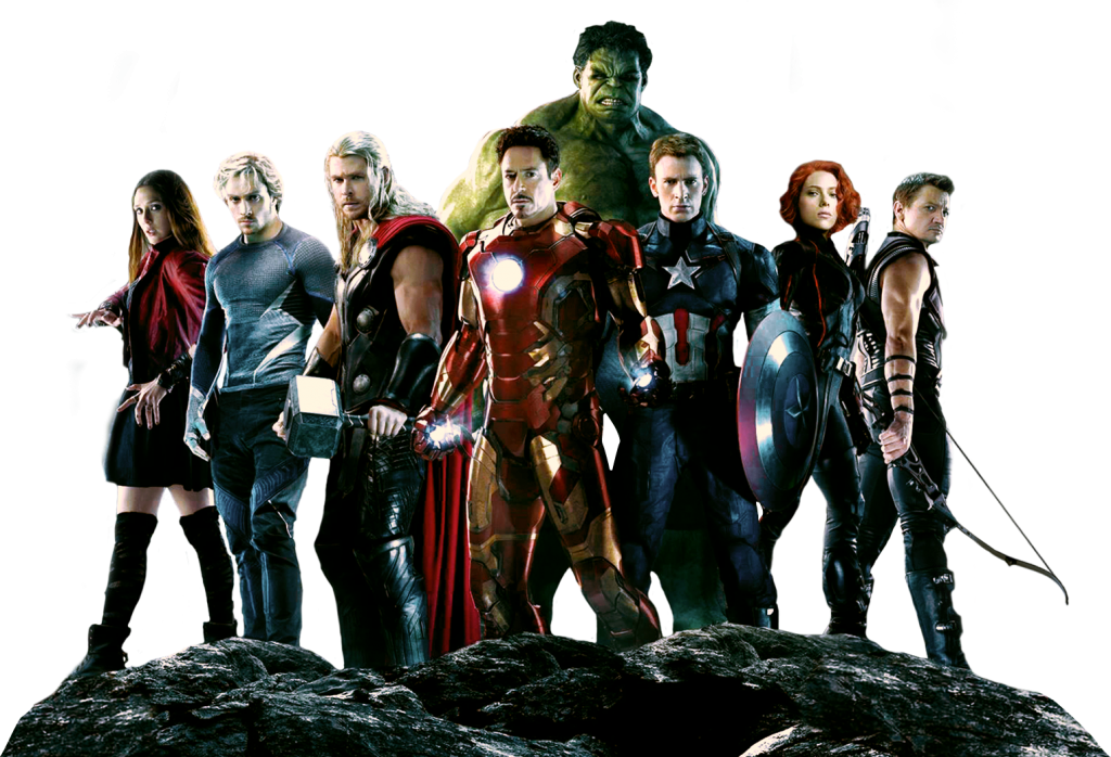 Avengers PNG Logo – Transparent Background