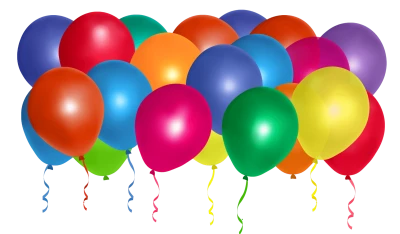 Colorful Balloons PNG Image – High Quality