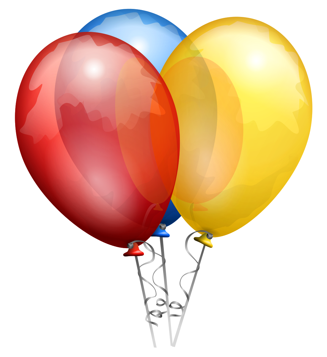 Colorful Balloons PNG Image – High Quality 8