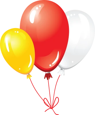 Colorful Balloons PNG Image – High Quality