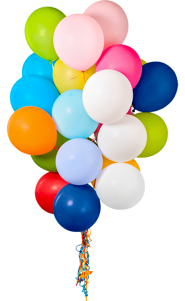 Colorful Balloons PNG Image – High Quality 15