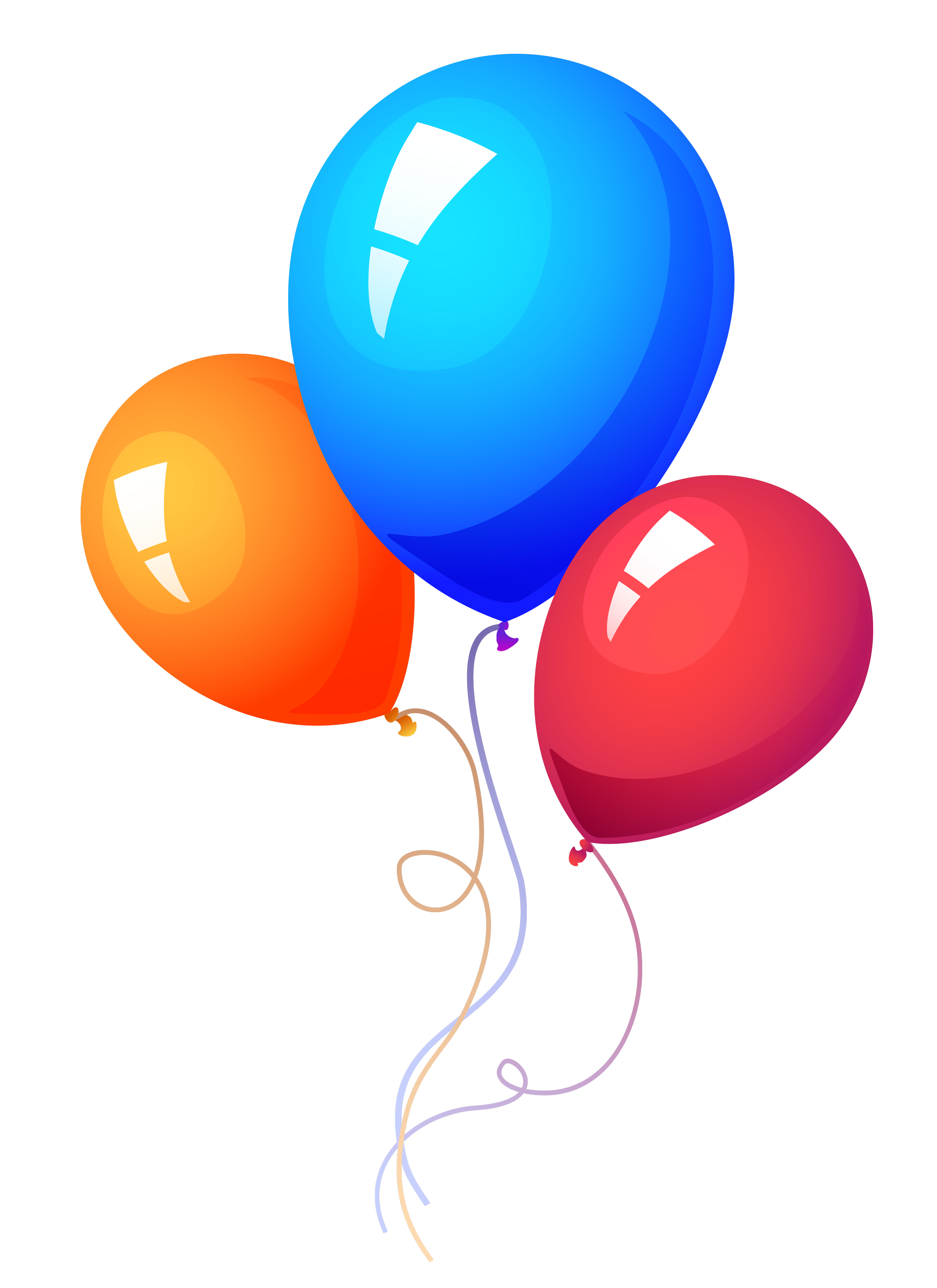 Balloons PNG – Transparent Background