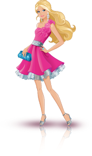 Barbie Clipart PNG – Transparent Background 5