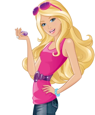Barbie Clipart PNG – Transparent Background