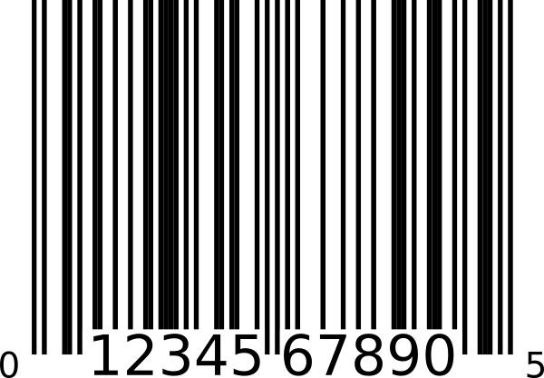 Barcode Icon PNG – Transparent Background