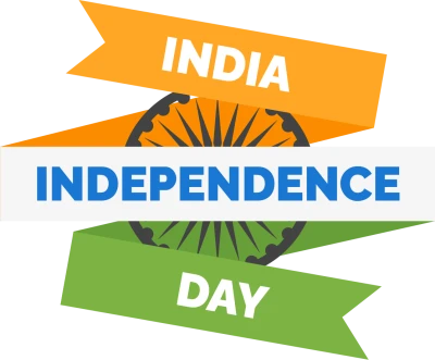 Happy Independence Day – Transparent PNG