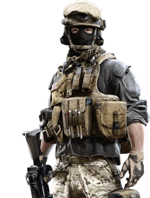 FPS Game Soldier PNG – High Quality