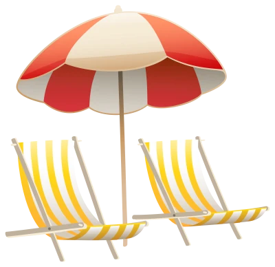 Beach Clipart PNG – Summer Vibes Transparent Images