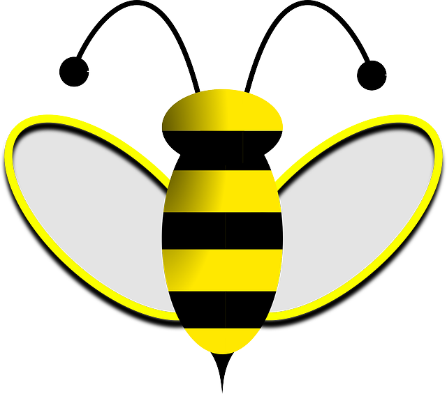 Bee PNG – Transparent Insect Illustration 7