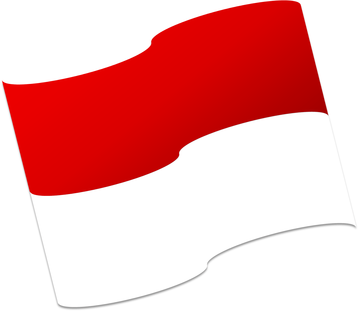 Bendera Merah Putih PNG – Indonesian National Flag Transparent Image 13