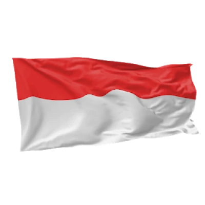 Bendera Merah Putih PNG – Indonesian National Flag Transparent Image