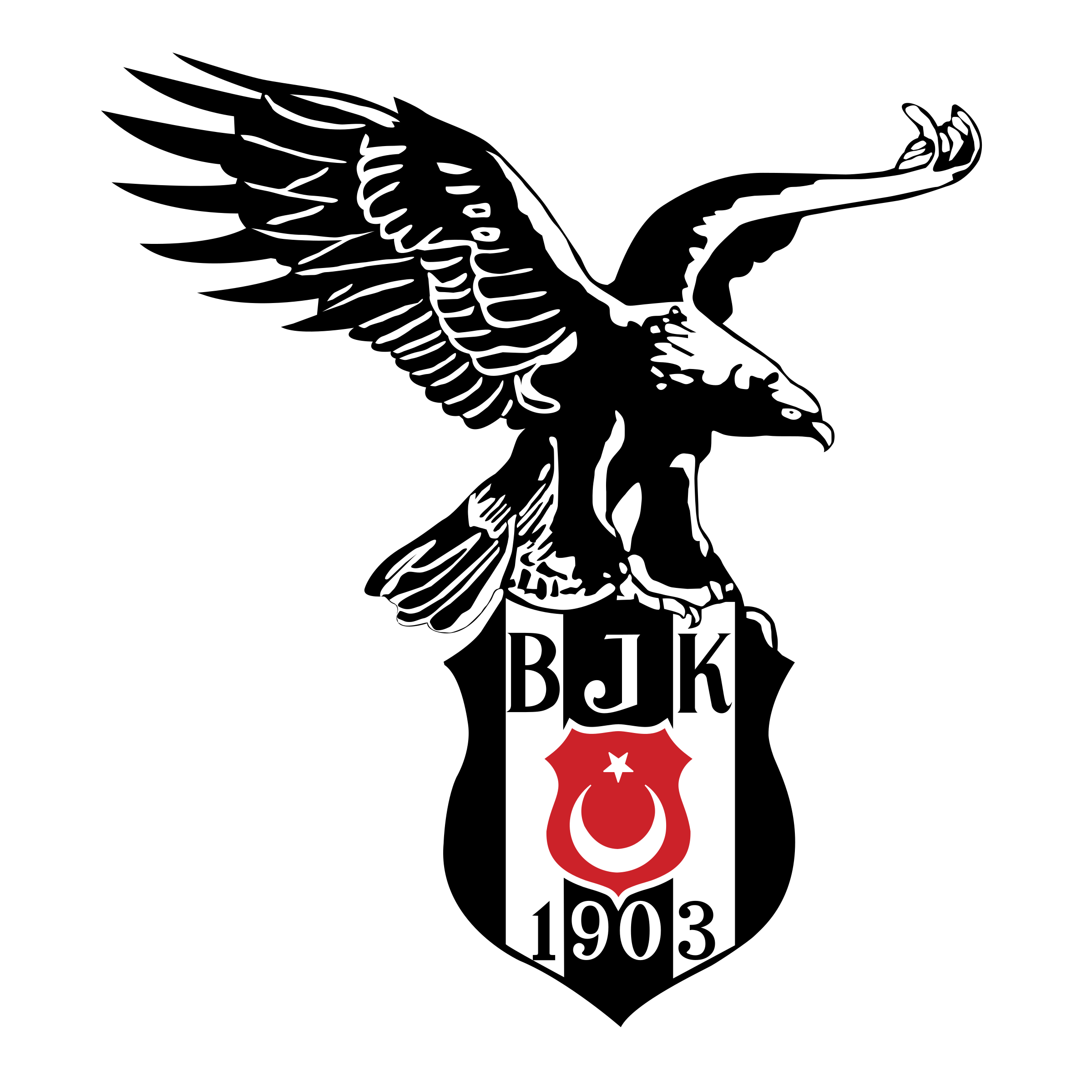 Besiktas Logo PNG – Transparent Football Club Emblem