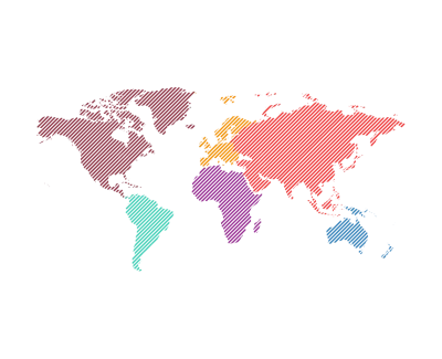 7 continent world map, World map, color, world, Map png