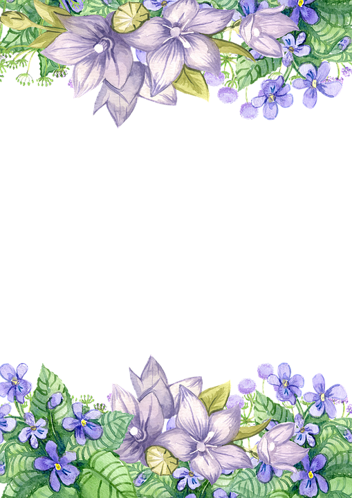 Bingkai Bunga PNG 5