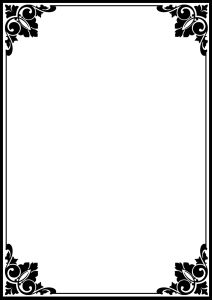 Bingkai Bunga PNG 16