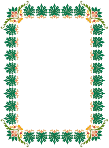 Bingkai Sertifikat PNG, Certificate Border PNG 9