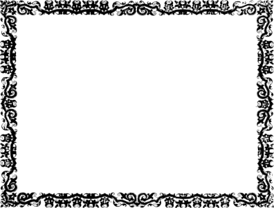 Bingkai Sertifikat PNG, Certificate Border PNG 13