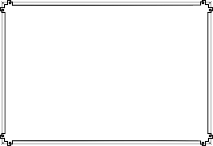 Bingkai Sertifikat PNG, Certificate Border PNG 20