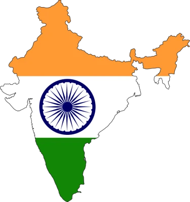 India map, India, orange, india map png
