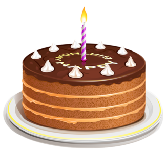 Birthday Cake PNG Transparent Image 3
