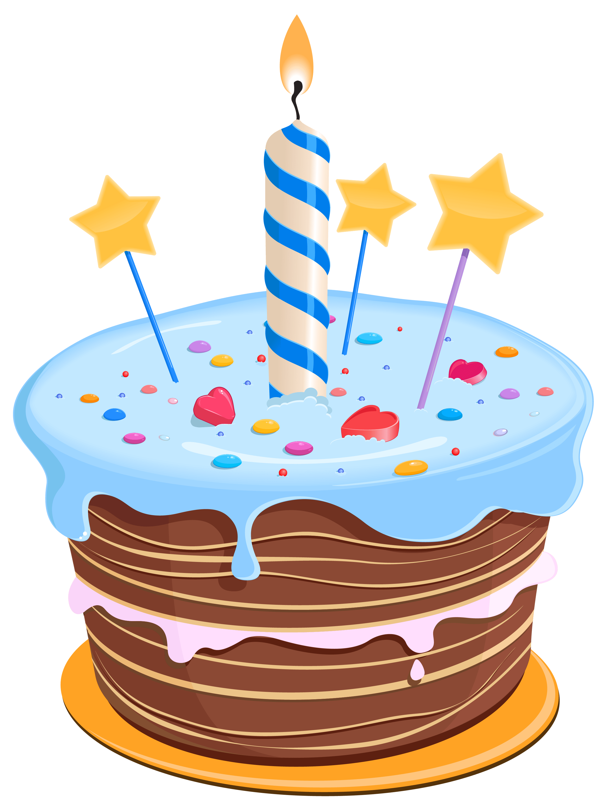 Birthday Cake PNG Transparent Image 4