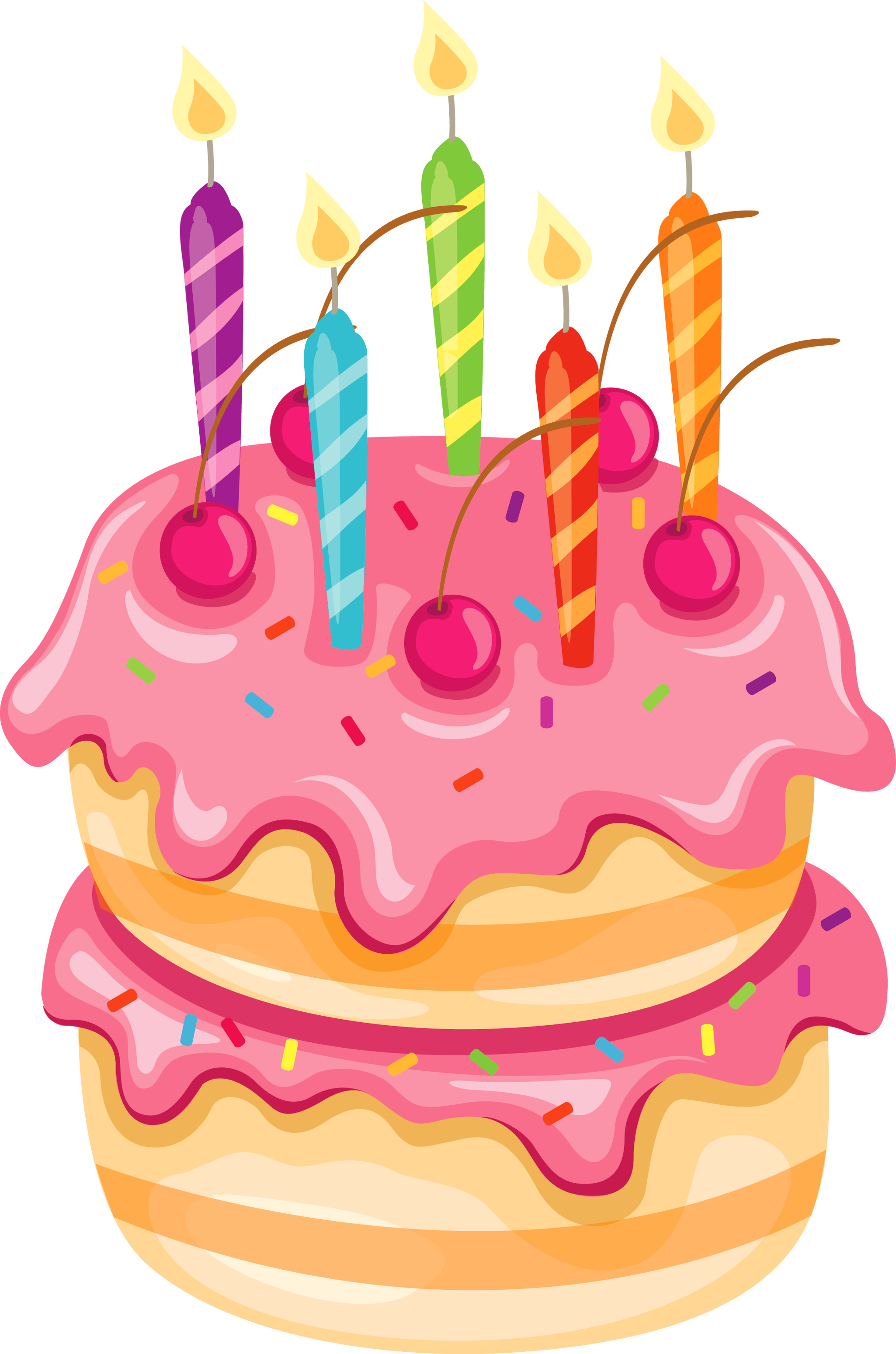 Happy Birthday Cake PNG Free Download 9