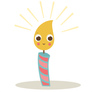 Birthday Candles PNG Transparent Image 3