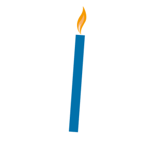 Birthday Candles PNG Transparent Image 7