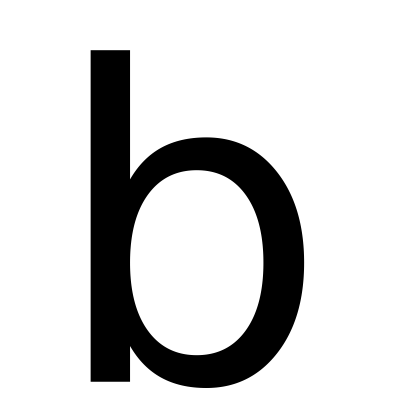 B Letter Logo PNG Transparent