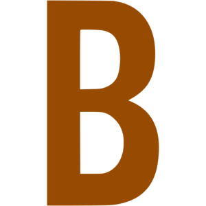 Stylish B Alphabet Logo PNG Download 9