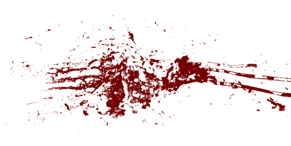 Red Blood Splatter PNG Download