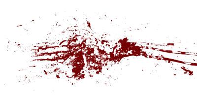 Red Blood Splatter PNG Download