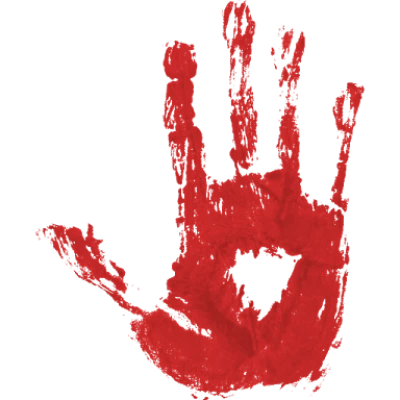 Red Blood Splatter PNG Download